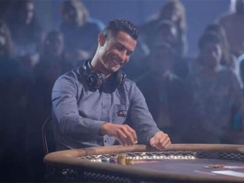 Christiano Ronaldo, chơi poker, choi Poker, Aaron Paul